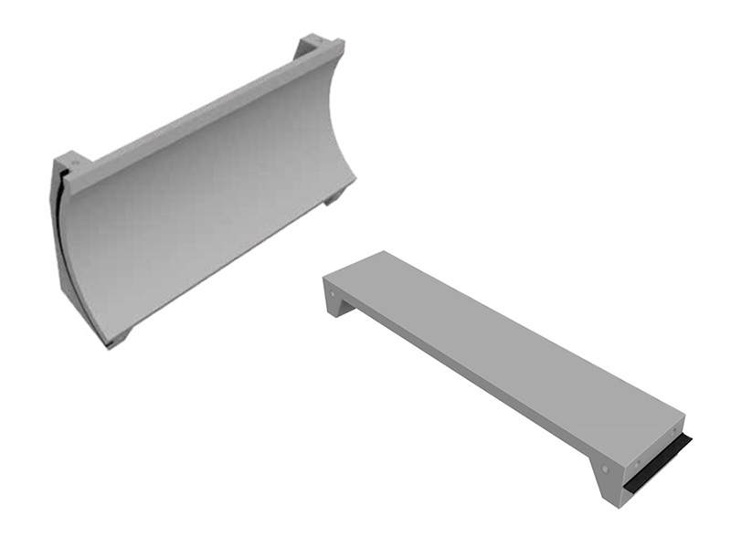 高潮堤防用製品 プレキャスト波返工 プレキャスト被覆工